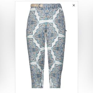 NWT Hale Bob Blue Linen Pants